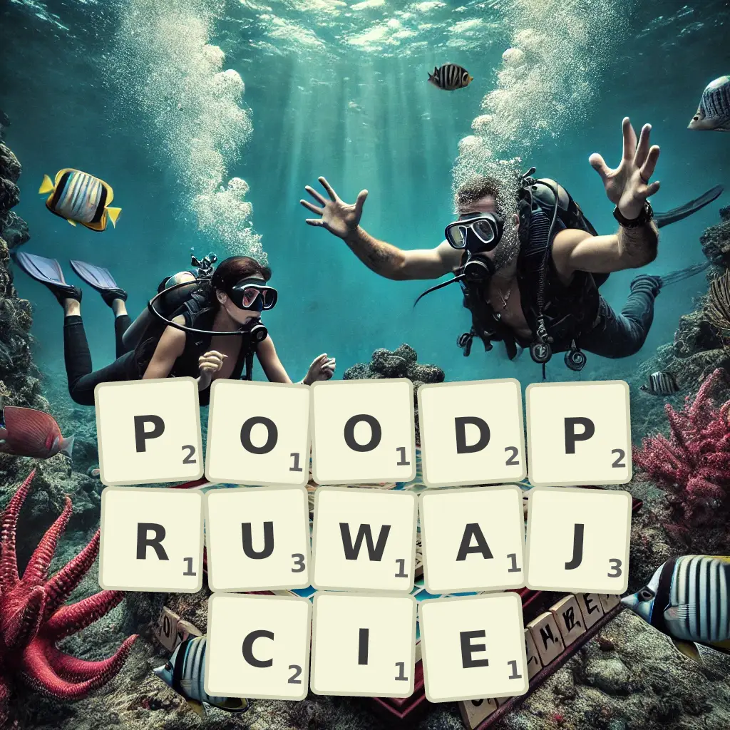 Lista słów z liter POODPRUWAJCIE Słowa z liter POODPRUWAJCIE