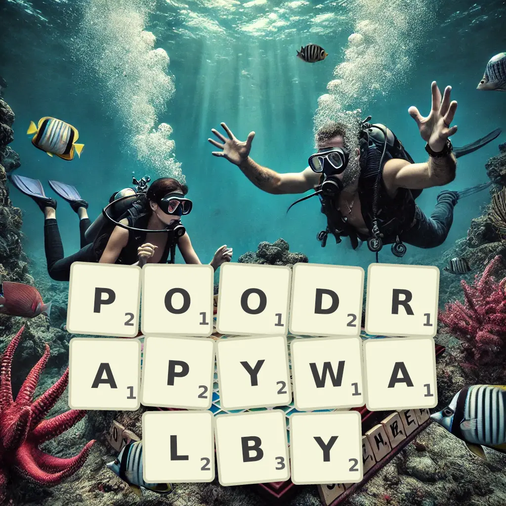 Słowa z liter POODRAPYWAŁBY
