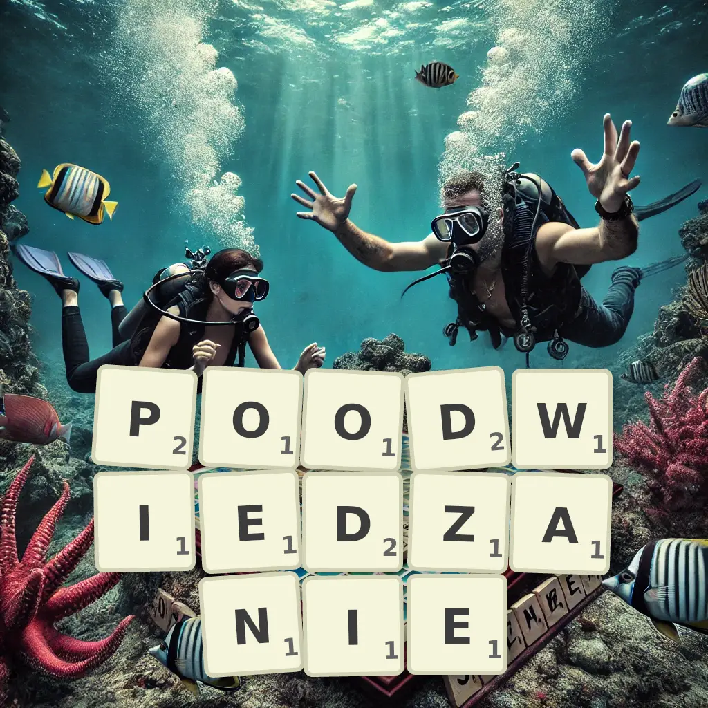 Słowa z liter POODWIEDZANIE