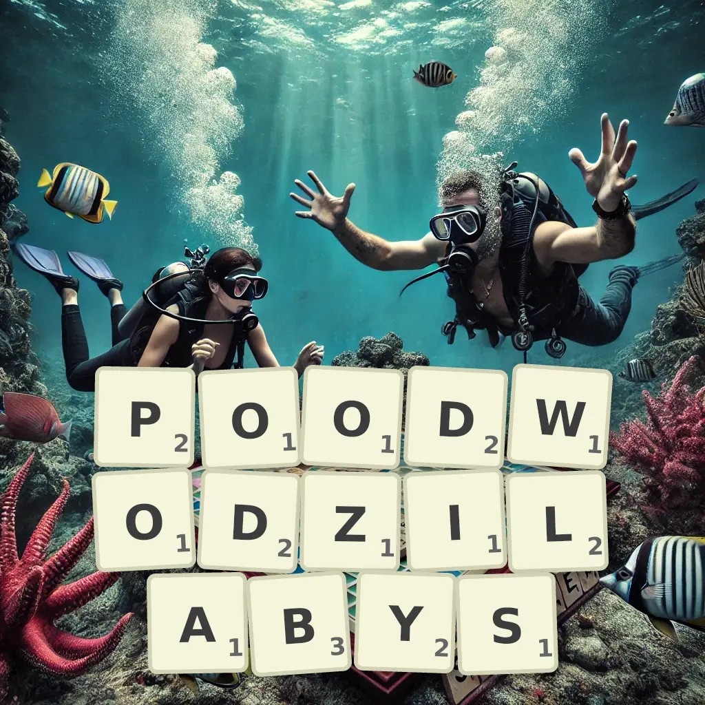Lista słów z liter POODWODZIŁABYŚ Słowa z liter POODWODZIŁABYŚ