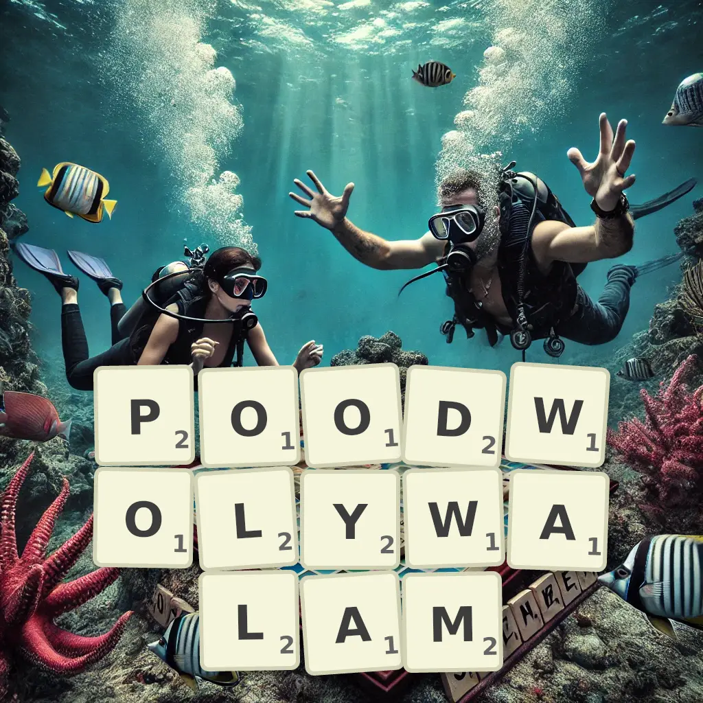 Słowa z liter POODWOŁYWAŁAM