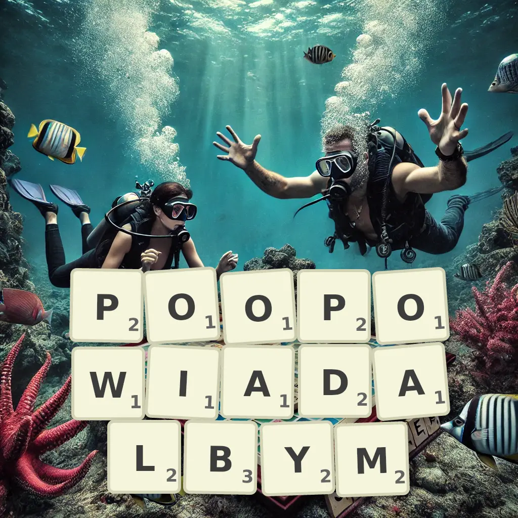 Słowa z liter POOPOWIADAŁBYM