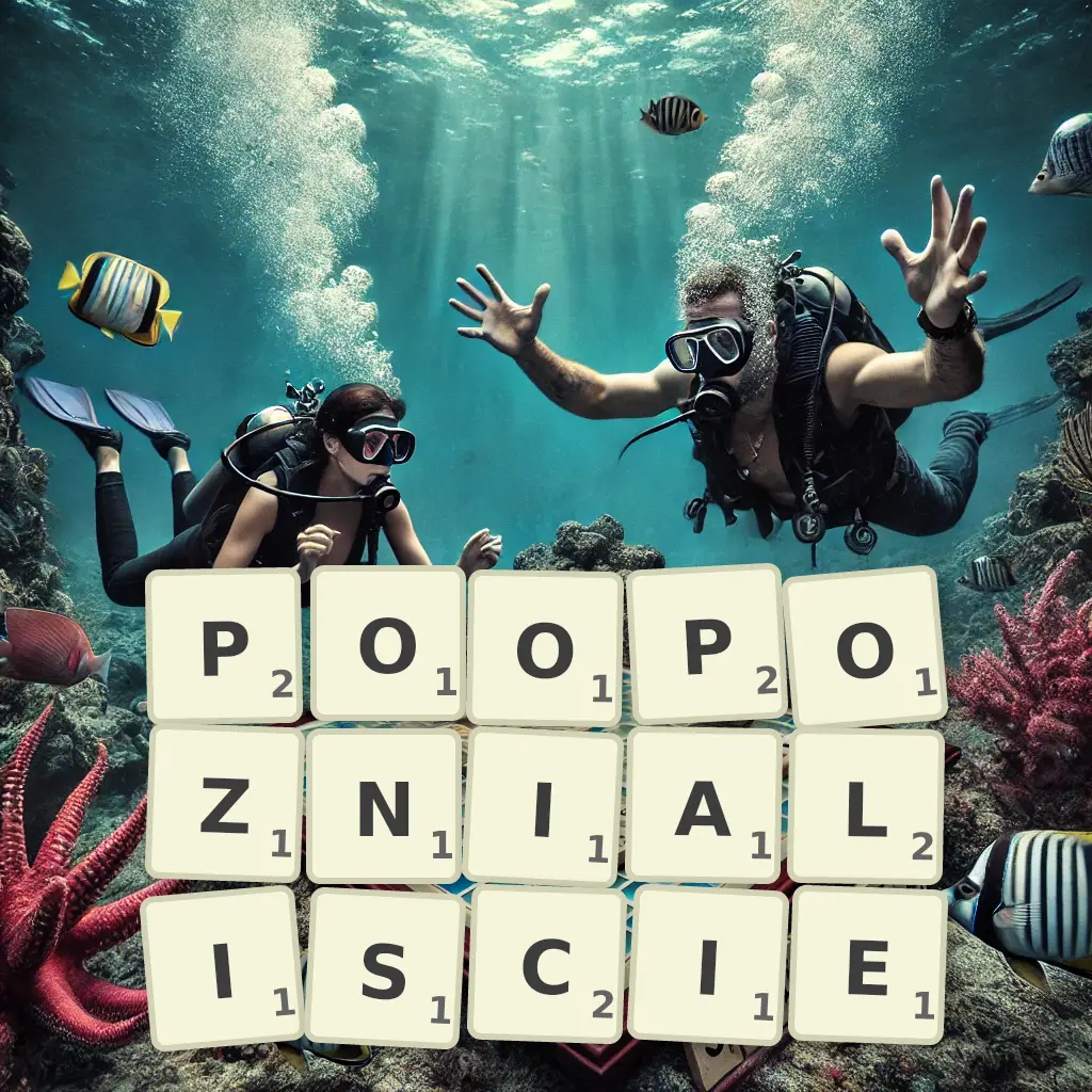 Słowa z liter POOPÓŹNIALIŚCIE