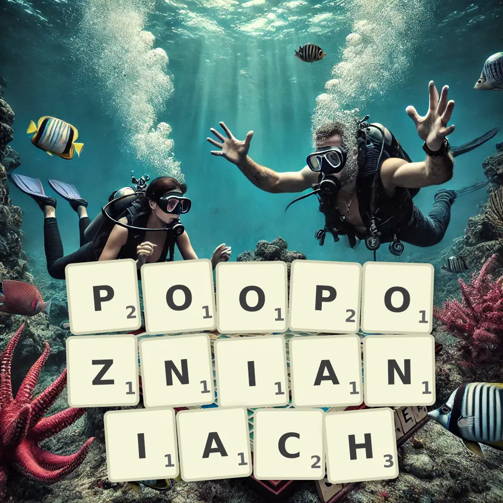 Słowa z liter POOPÓŹNIANIACH