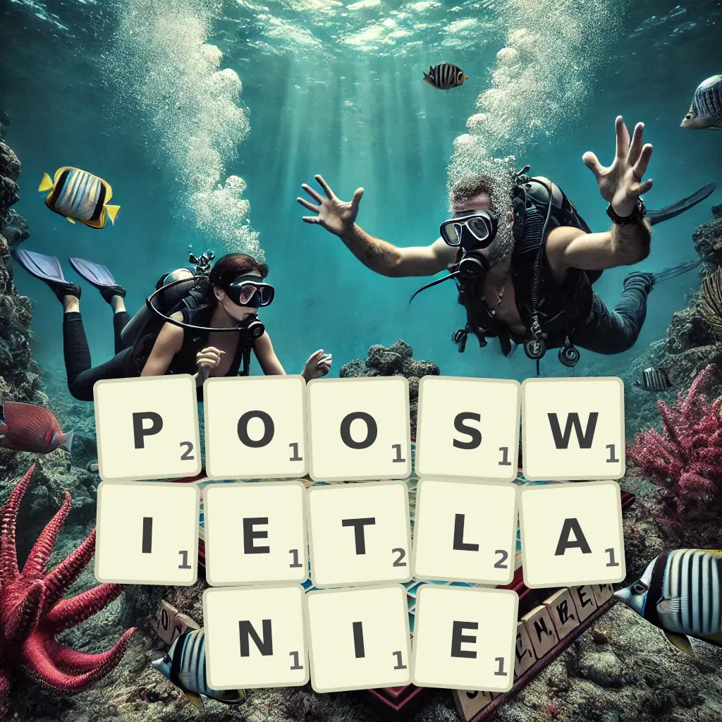 Słowa z liter POOŚWIETLANIE