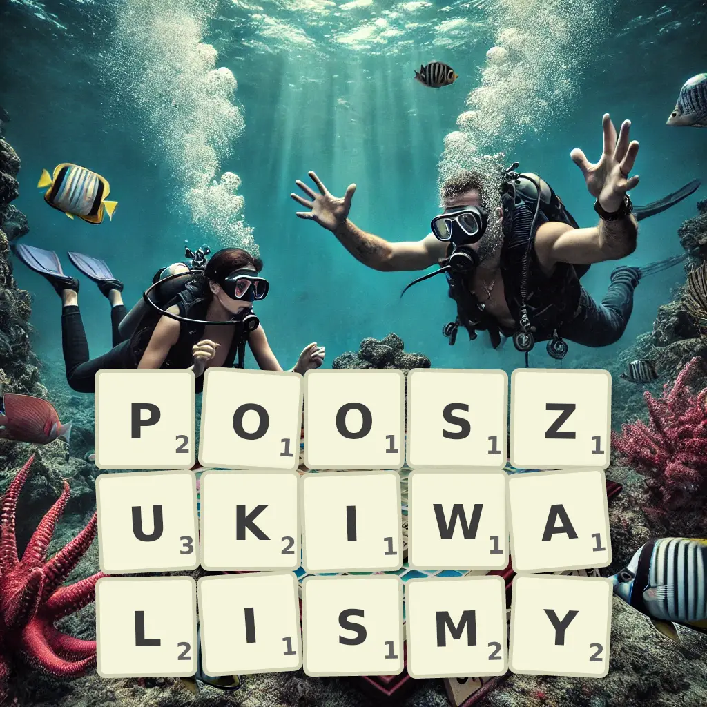 Lista słów z liter POOSZUKIWALIŚMY Słowa z liter POOSZUKIWALIŚMY