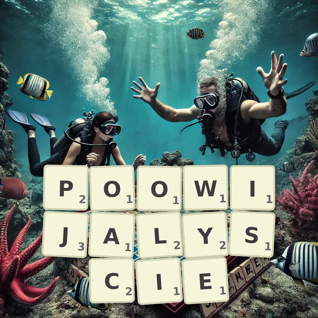 Słowa z liter POOWIJAŁYŚCIE