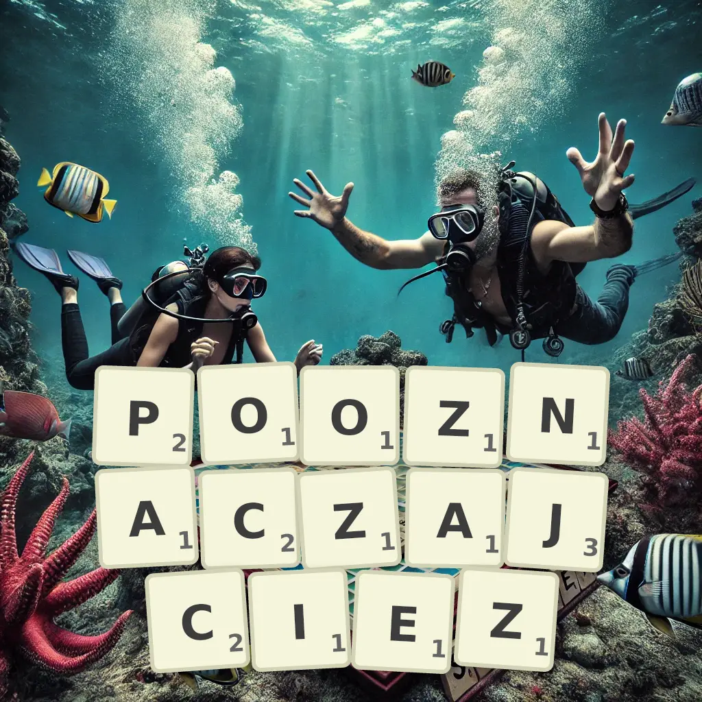 Słowa z liter POOZNACZAJCIEŻ