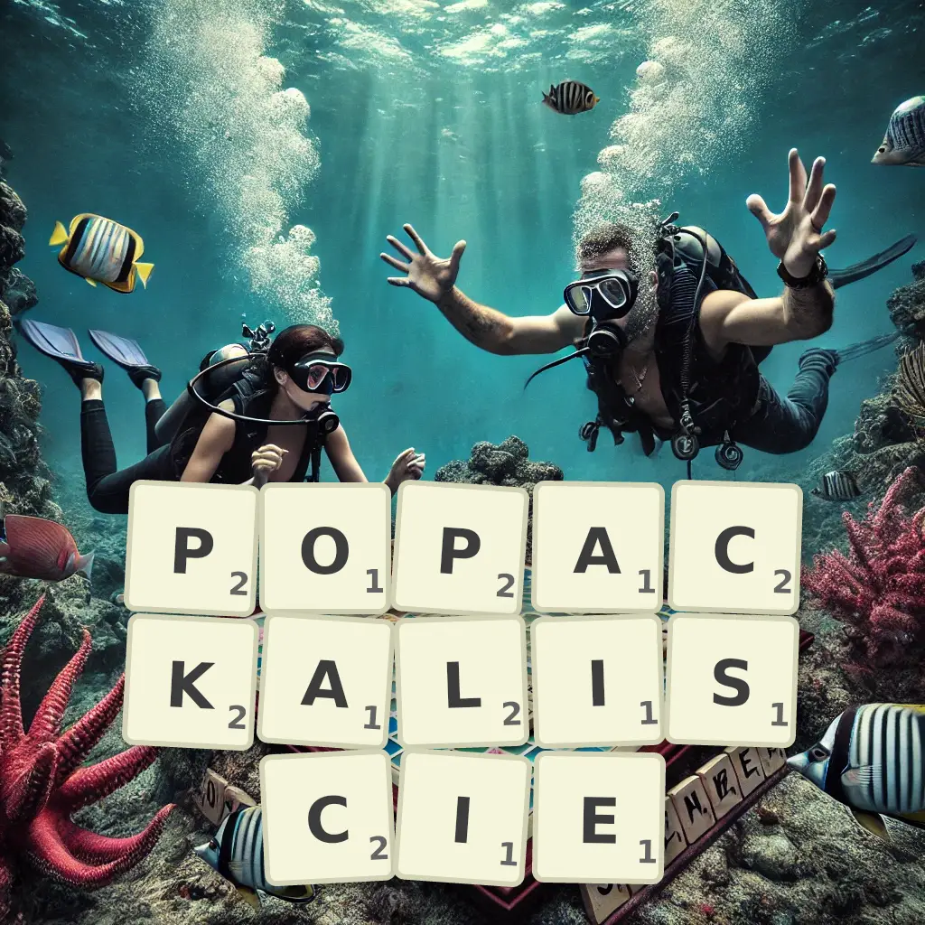 Słowa z liter POPAĆKALIŚCIE