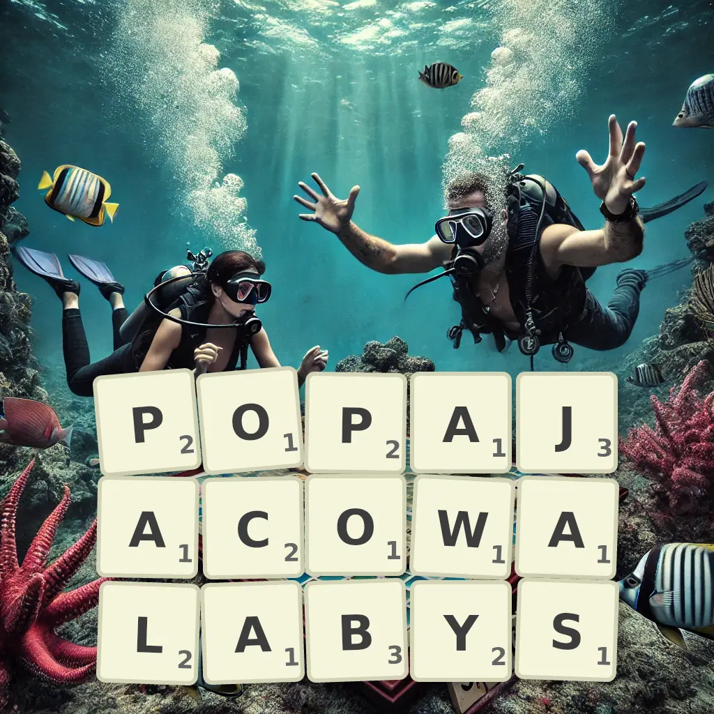 Słowa z liter POPAJACOWAŁABYŚ