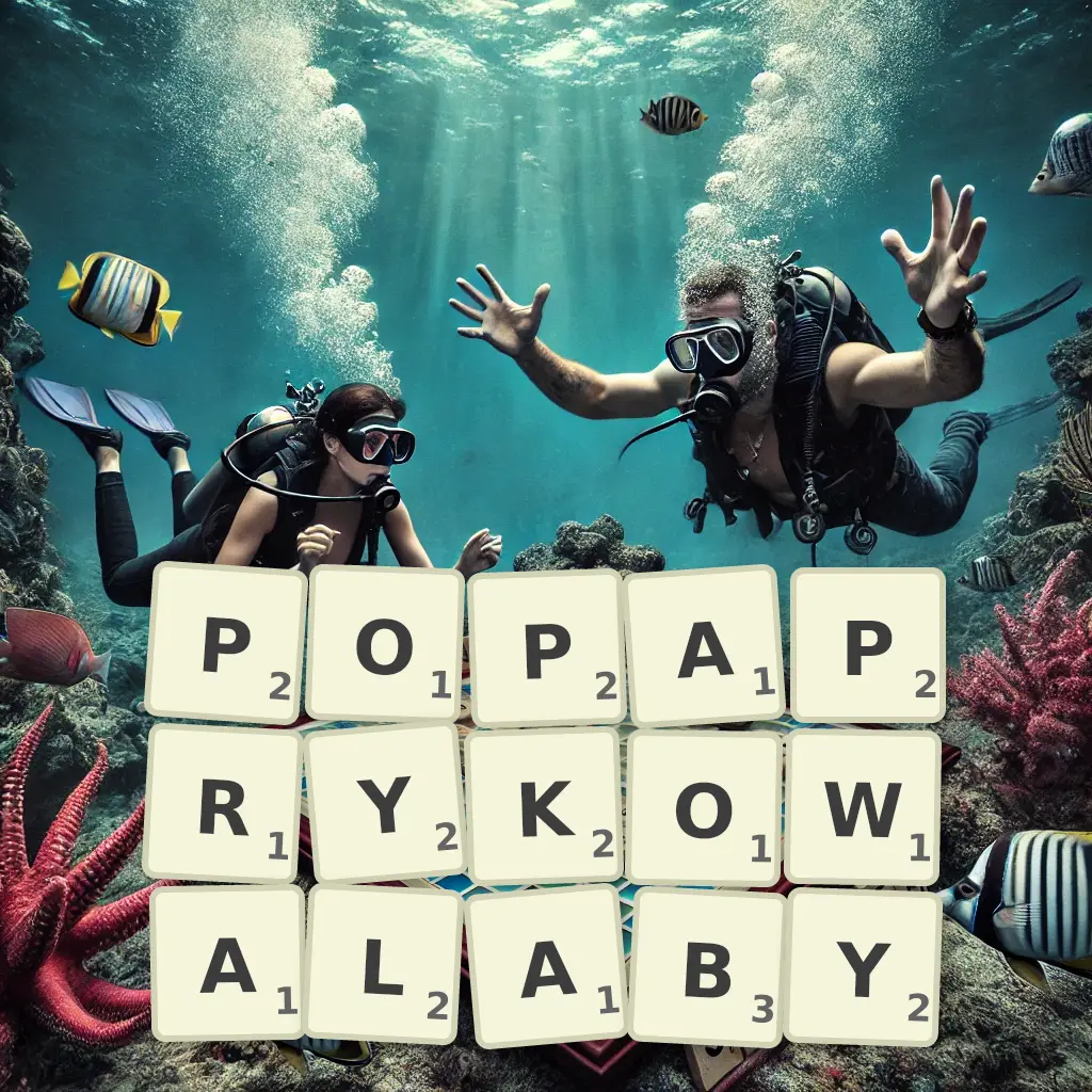 Lista słów z liter POPAPRYKOWAŁABY Słowa z liter POPAPRYKOWAŁABY