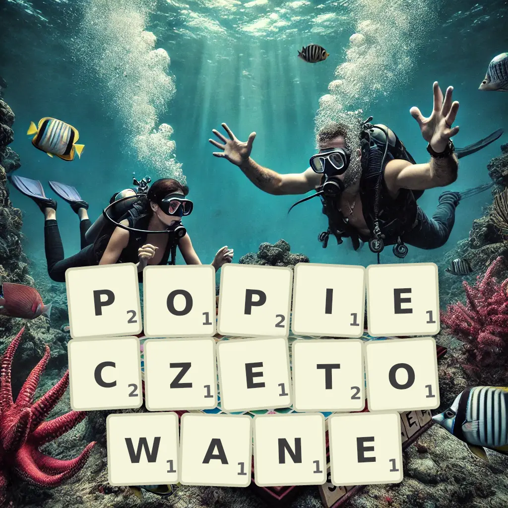 Słowa z liter POPIECZĘTOWANE