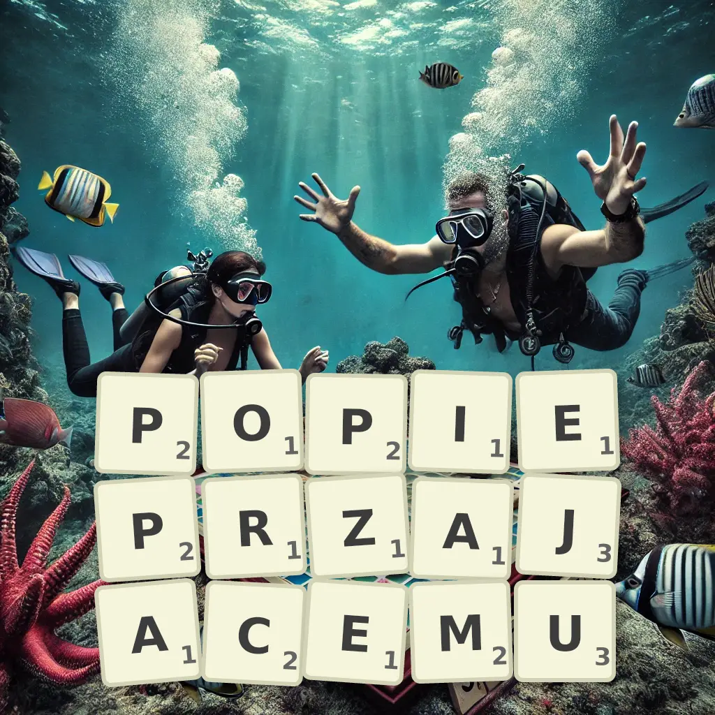 Słowa z liter POPIEPRZAJĄCEMU
