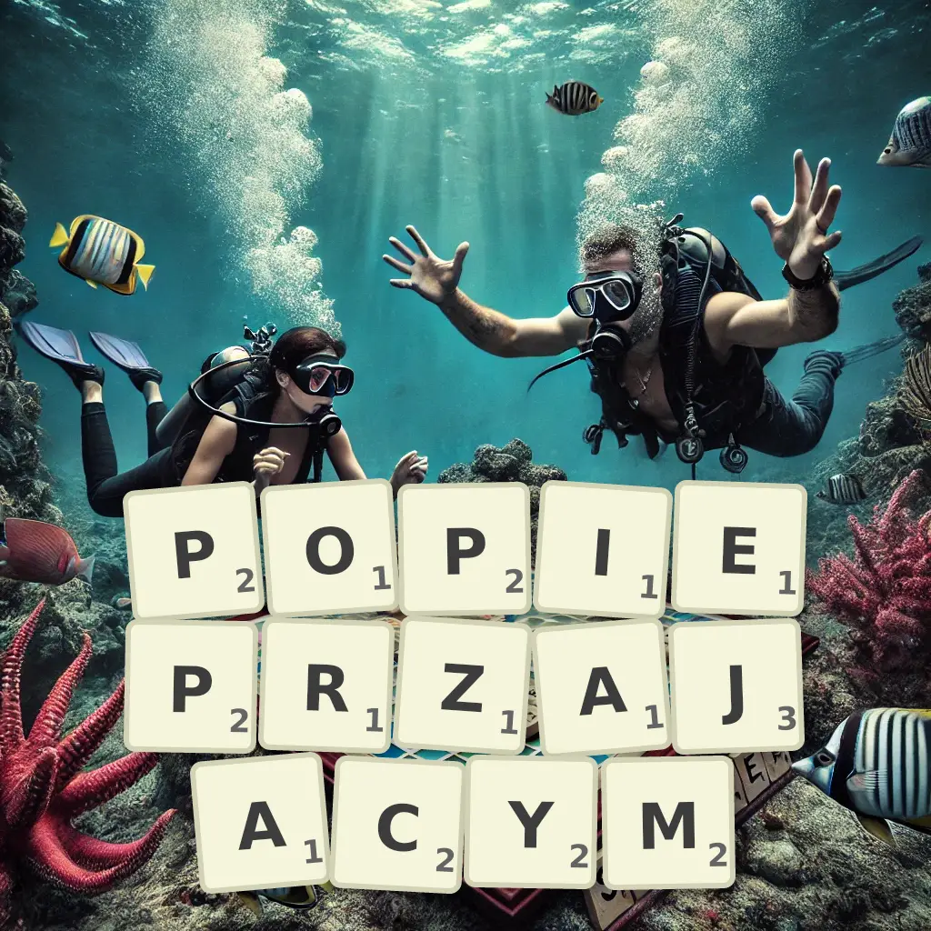 Słowa z liter POPIEPRZAJĄCYM
