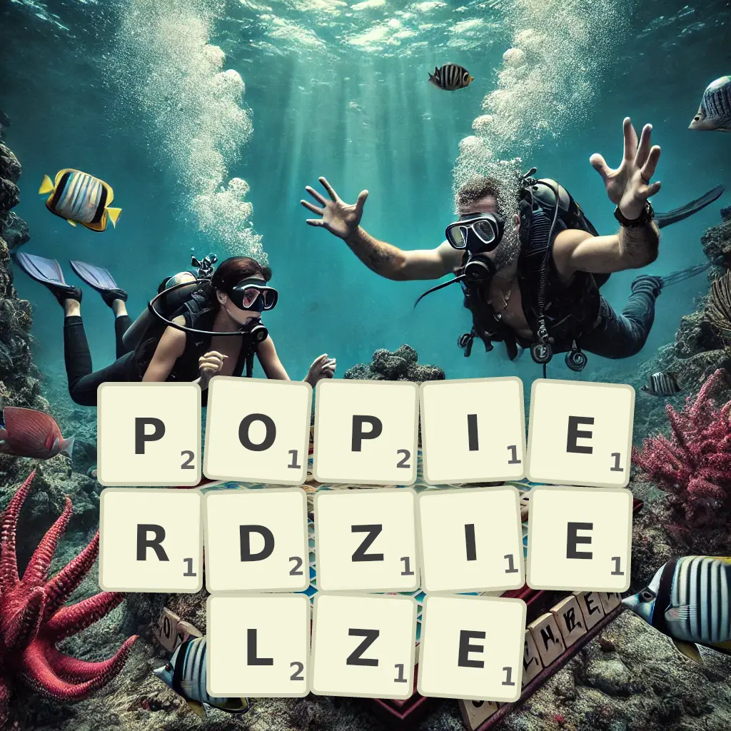 Słowa z liter POPIERDZIELŻE
