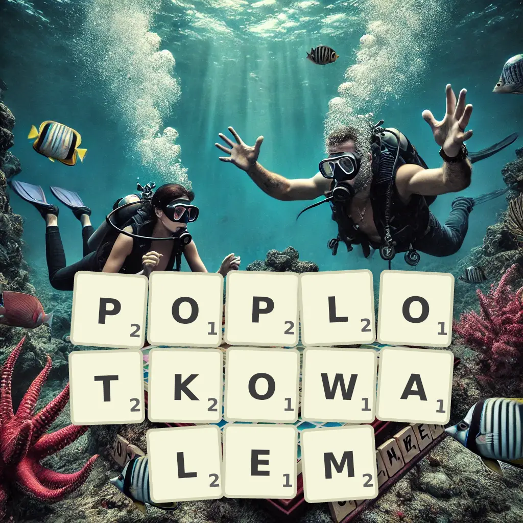 Słowa z liter POPLOTKOWAŁEM