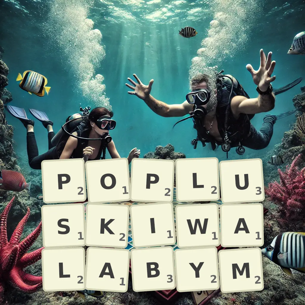 Lista słów z liter POPLUSKIWAŁABYM Słowa z liter POPLUSKIWAŁABYM