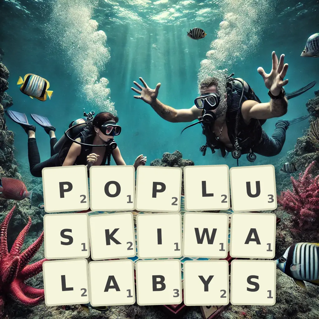 Słowa z liter POPLUSKIWAŁABYŚ