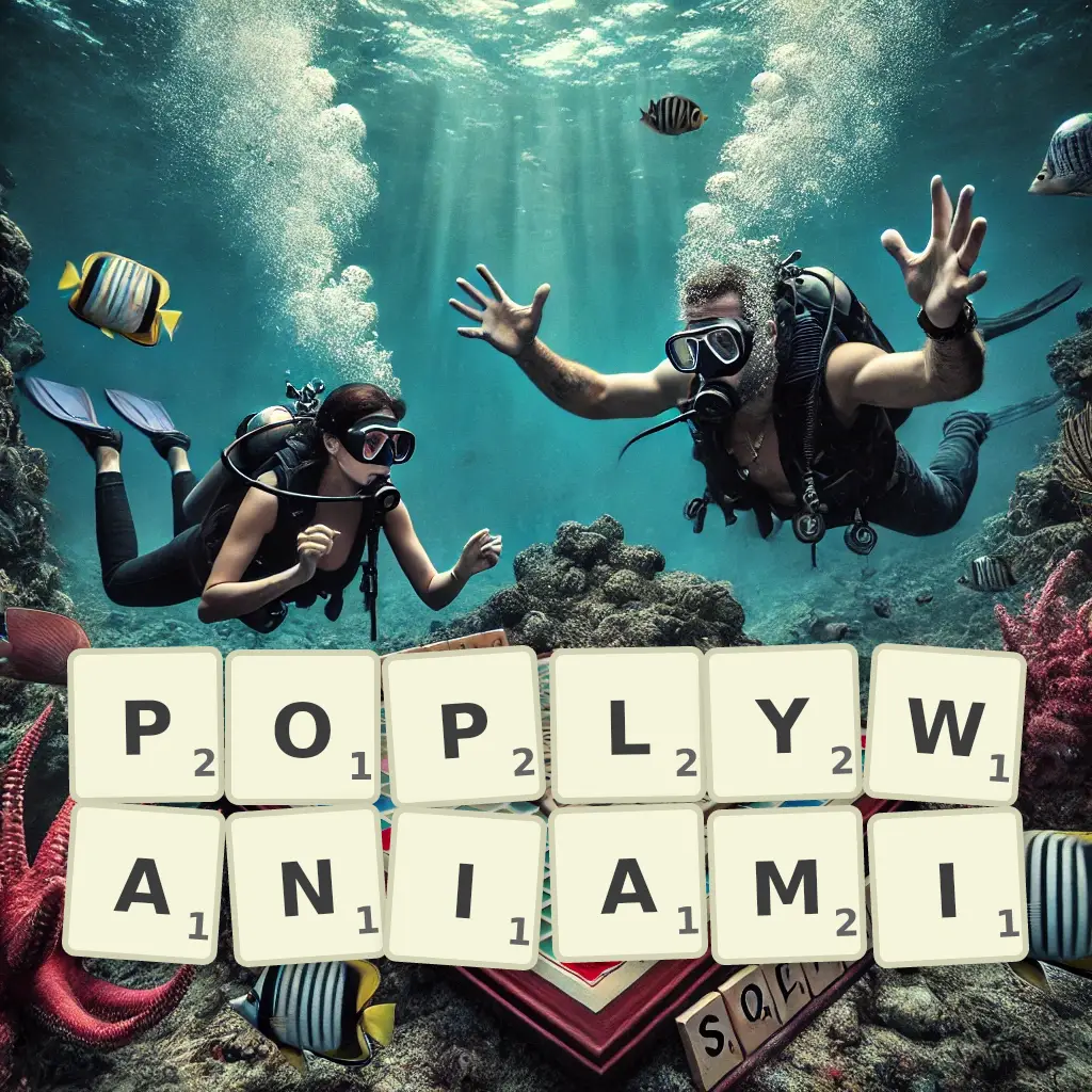 Słowa z liter POPŁYWANIAMI