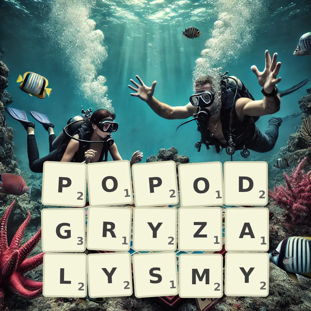 Lista słów z liter POPODGRYZAŁYŚMY Słowa z liter POPODGRYZAŁYŚMY