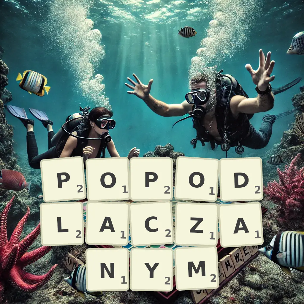 Słowa z liter POPODŁĄCZANYM