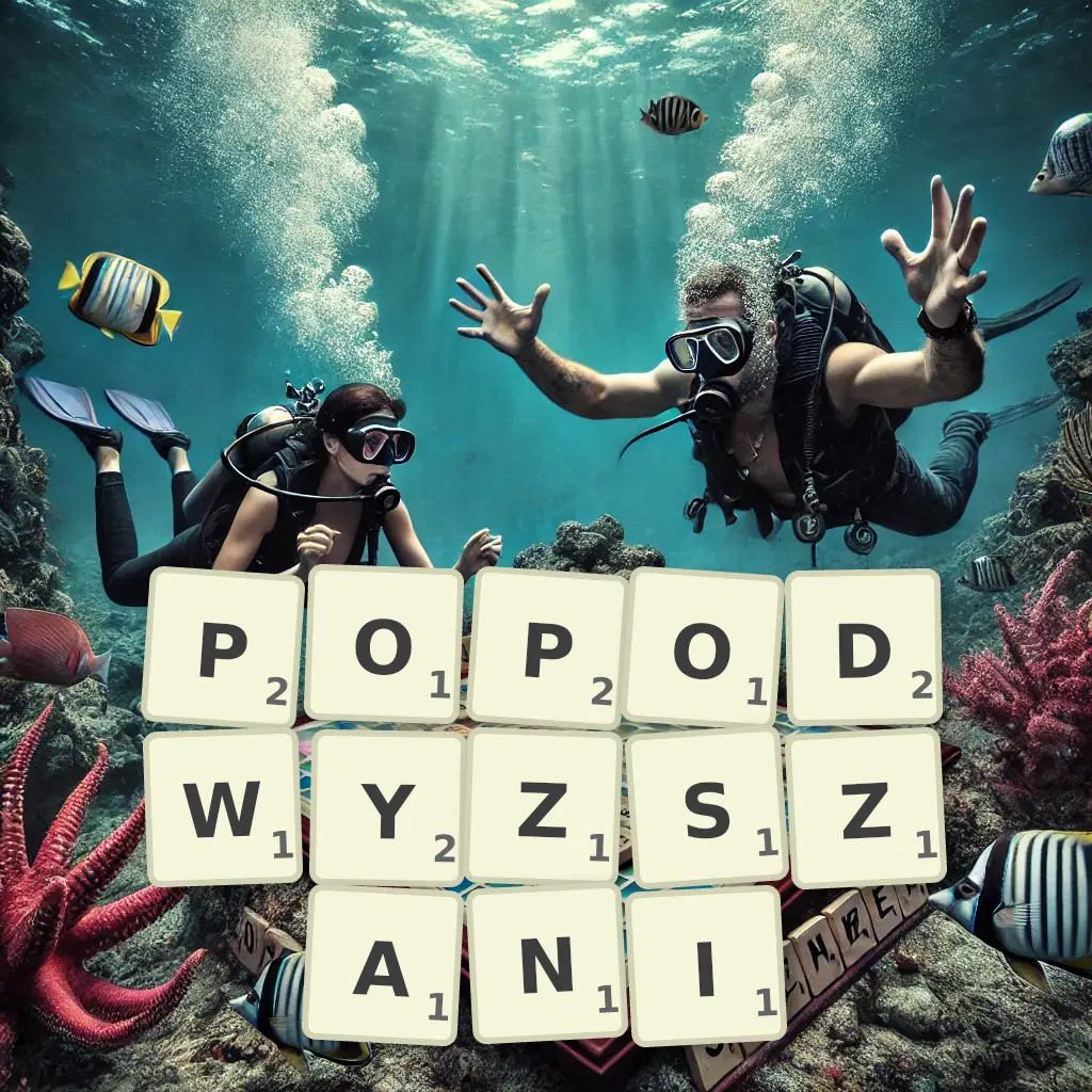 Lista słów z liter POPODWYŻSZANI Słowa z liter POPODWYŻSZANI