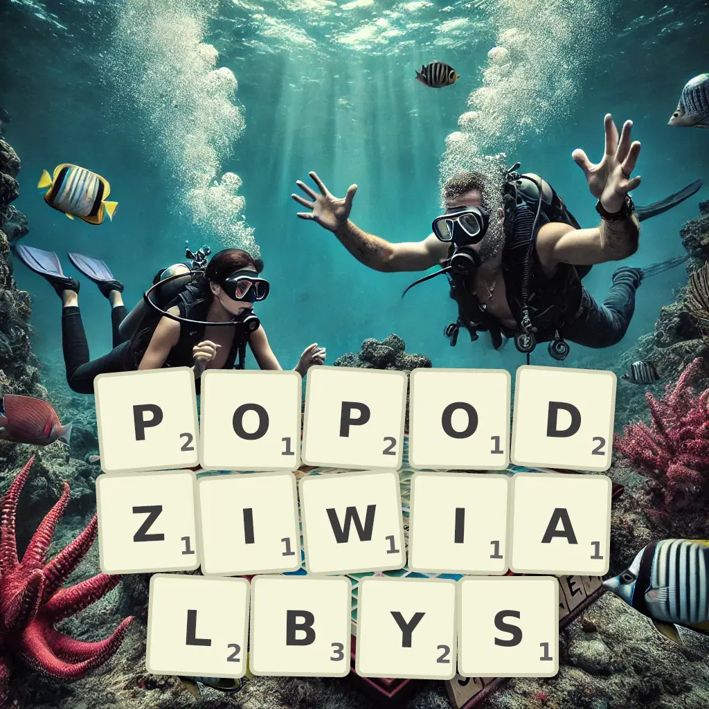 Lista słów z liter POPODZIWIAŁBYŚ Słowa z liter POPODZIWIAŁBYŚ