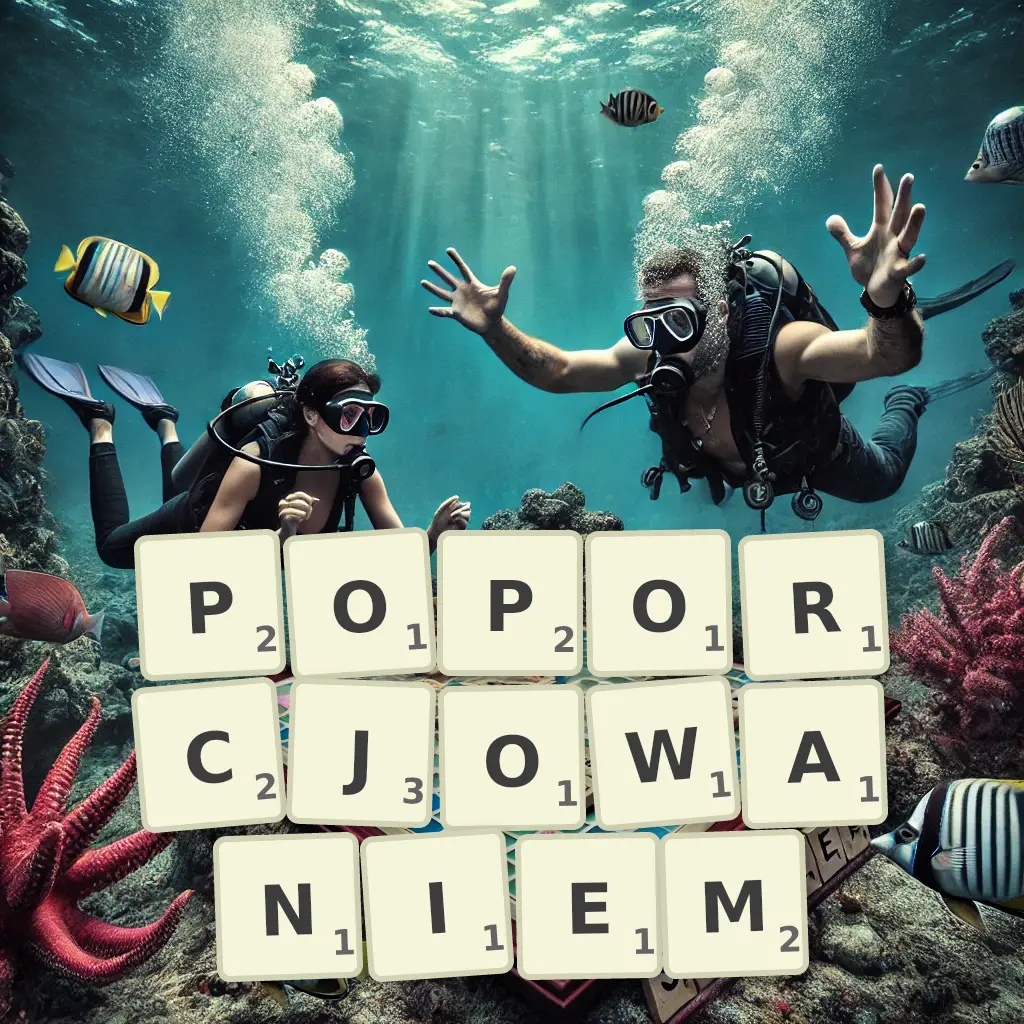 Lista słów z liter POPORCJOWANIEM Słowa z liter POPORCJOWANIEM