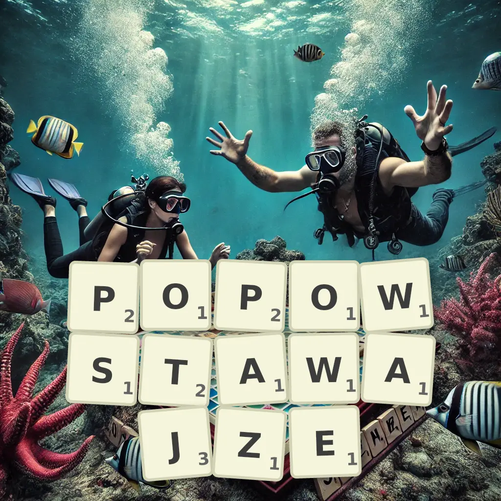 Słowa z liter POPOWSTAWAJŻE