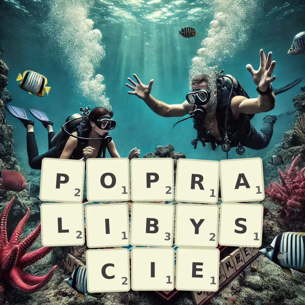 Słowa z liter POPRALIBYŚCIE