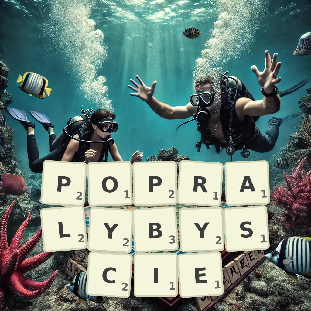 Słowa z liter POPRAŁYBYŚCIE
