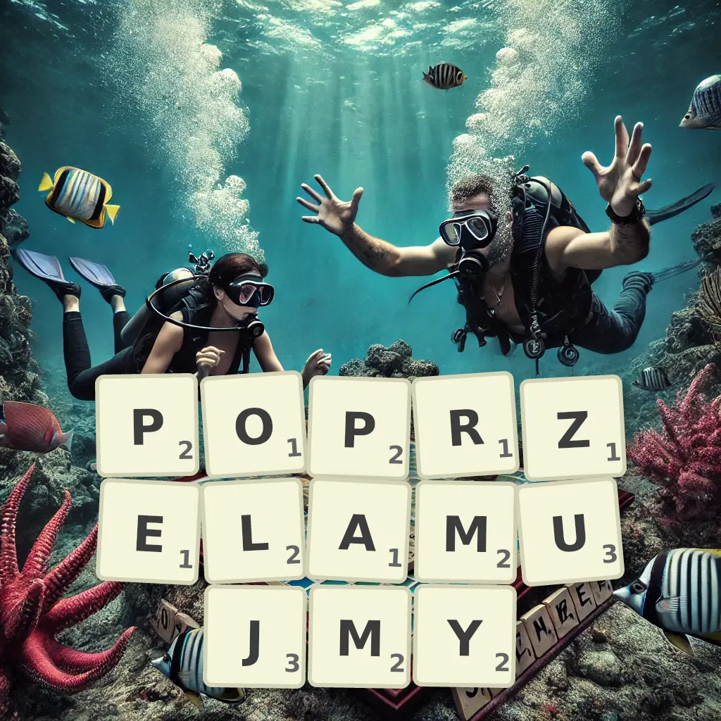 Słowa z liter POPRZEŁAMUJMY