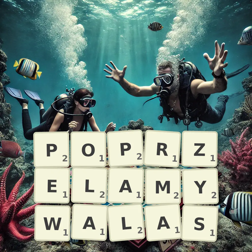 Słowa z liter POPRZEŁAMYWAŁAŚ