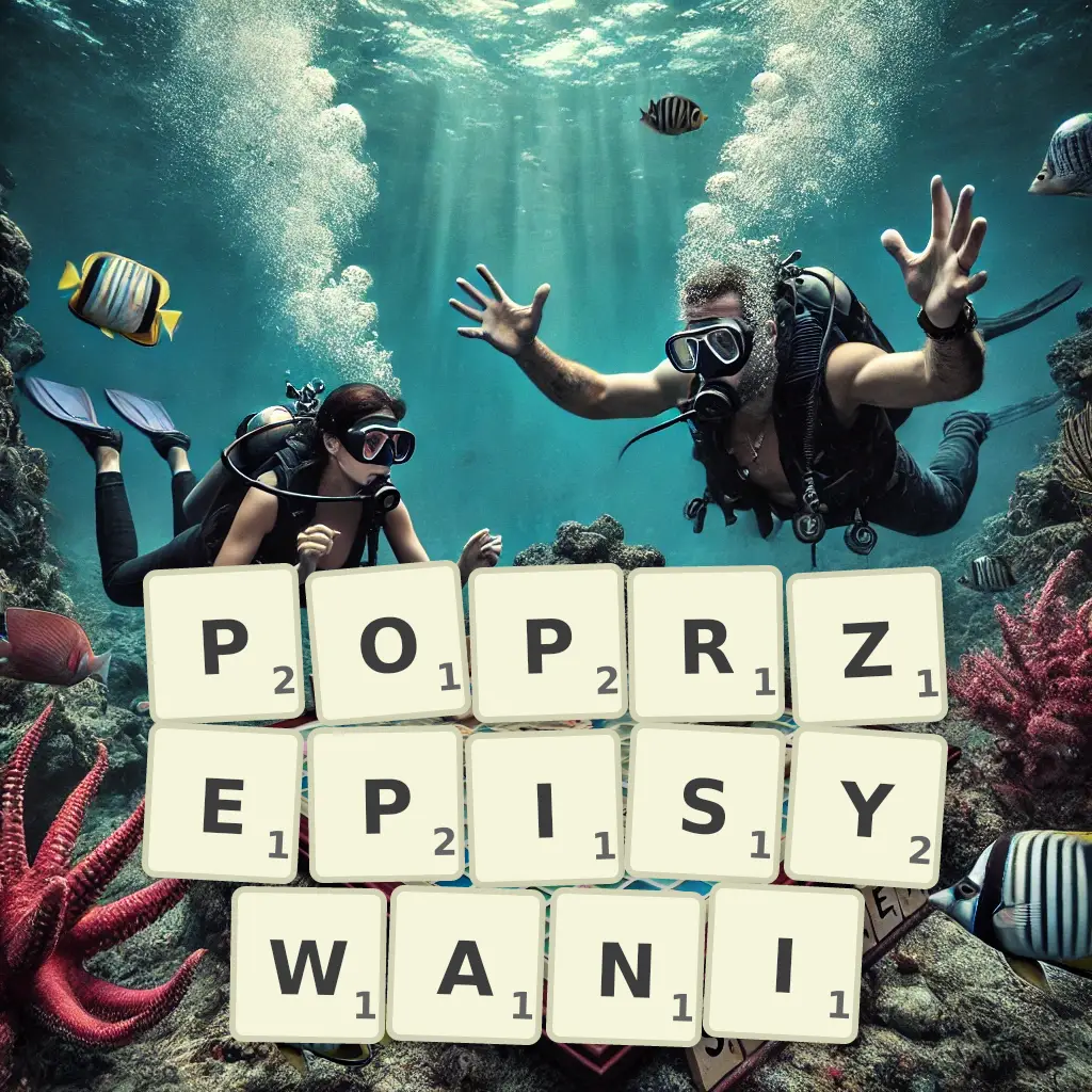 Słowa z liter POPRZEPISYWANI