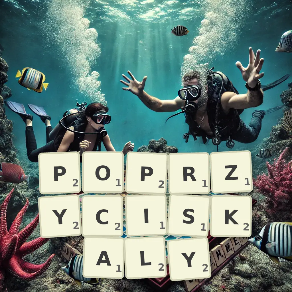 Słowa z liter POPRZYCISKAŁY