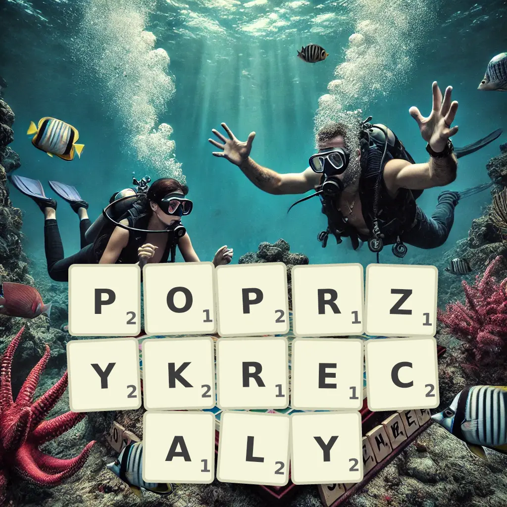 Słowa z liter POPRZYKRĘCAŁY