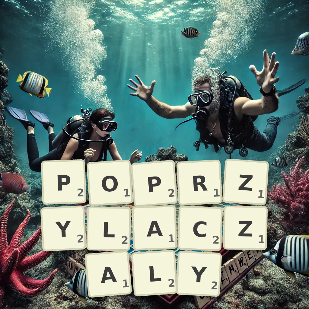 Słowa z liter POPRZYŁĄCZAŁY