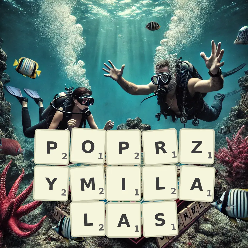 Słowa z liter POPRZYMILAŁAŚ