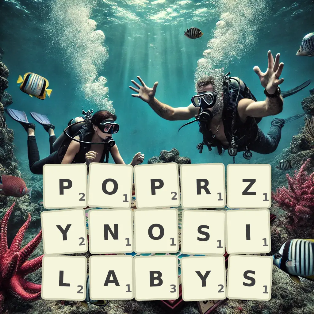 Słowa z liter POPRZYNOSIŁABYŚ