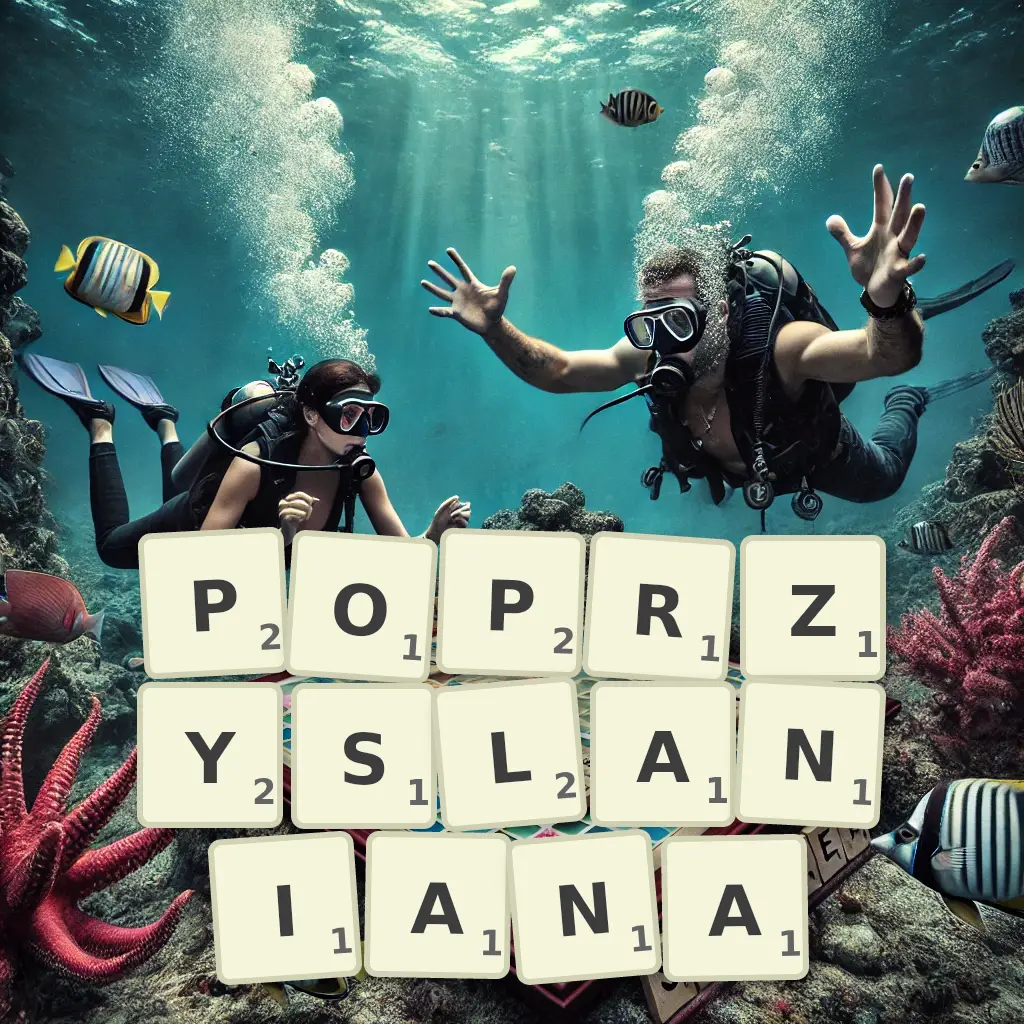 Lista słów z liter POPRZYSŁANIANĄ Słowa z liter POPRZYSŁANIANĄ
