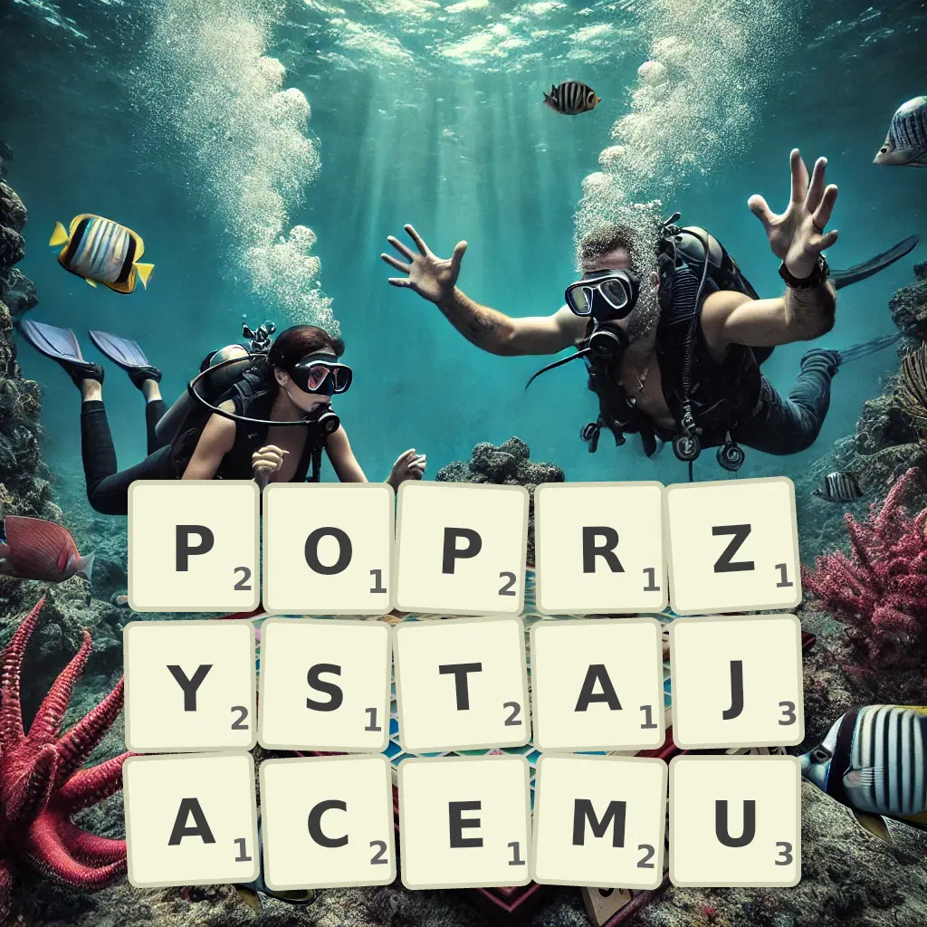 Słowa z liter POPRZYSTAJĄCEMU