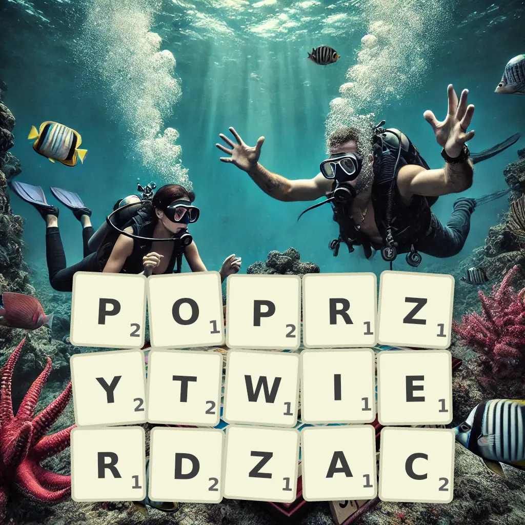 Słowa z liter POPRZYTWIERDZAĆ