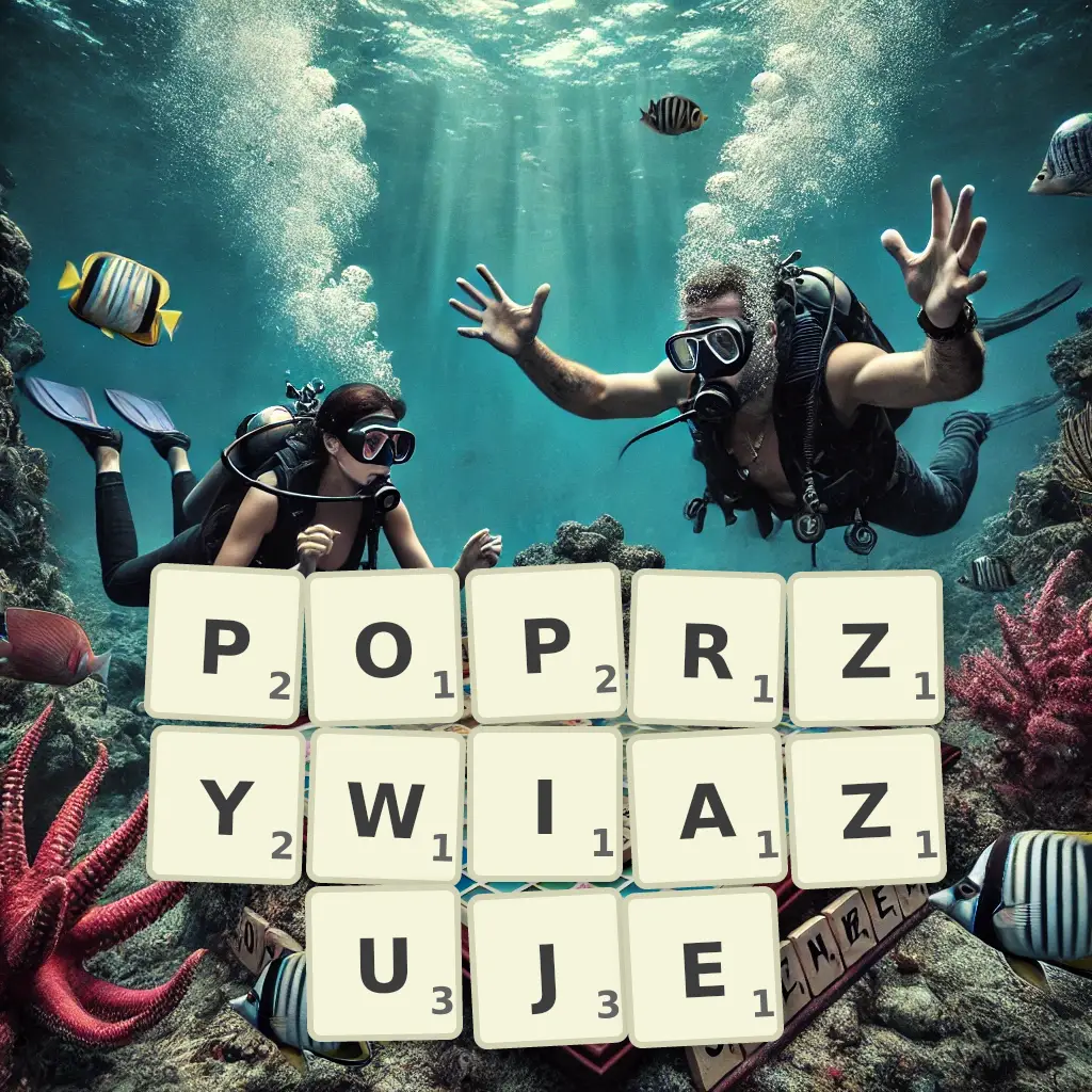 Lista słów z liter POPRZYWIĄZUJE Słowa z liter POPRZYWIĄZUJE