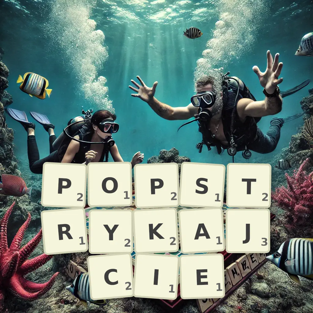 Lista słów z liter POPSTRYKAJCIE Słowa z liter POPSTRYKAJCIE