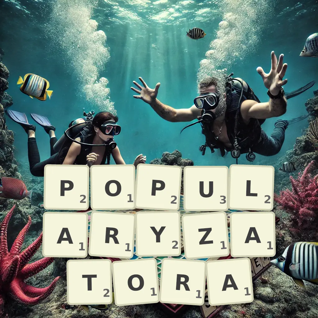 Słowa z liter POPULARYZATORA