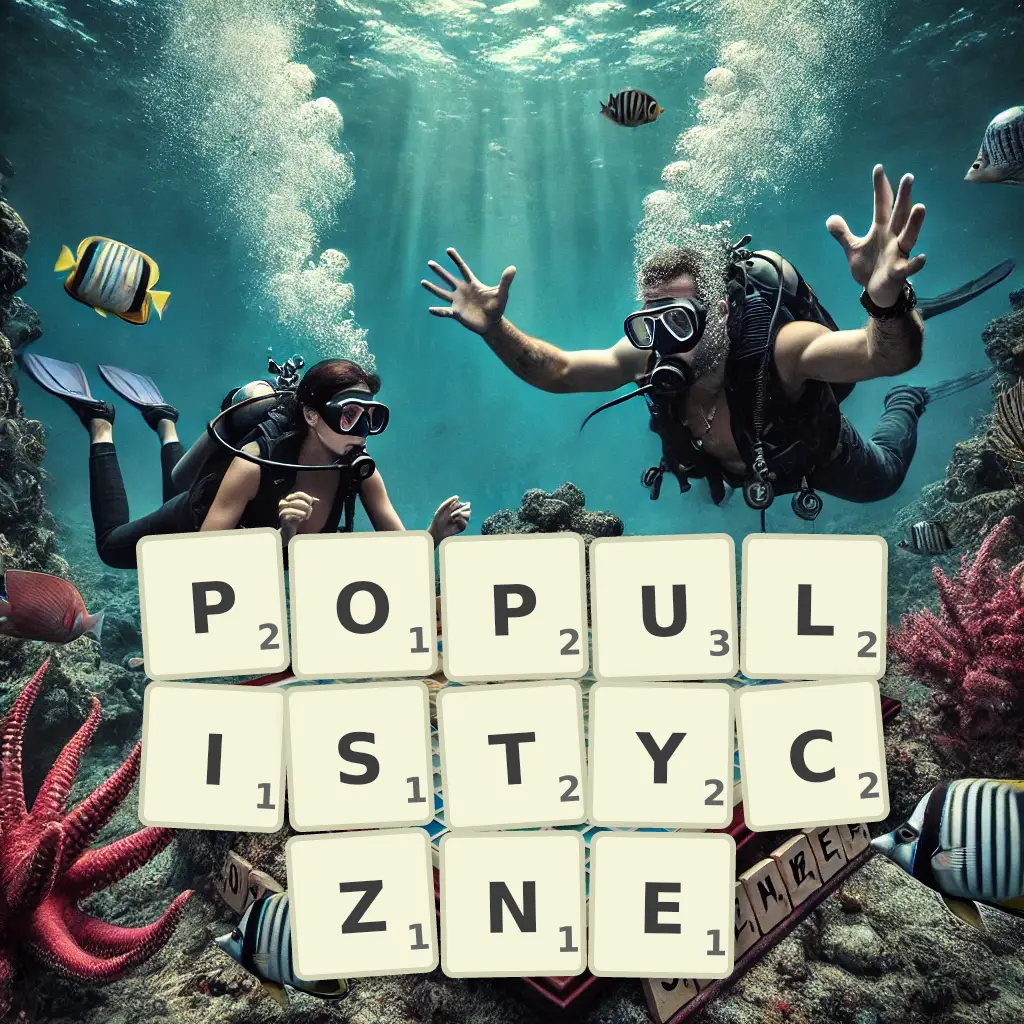 Słowa z liter POPULISTYCZNE