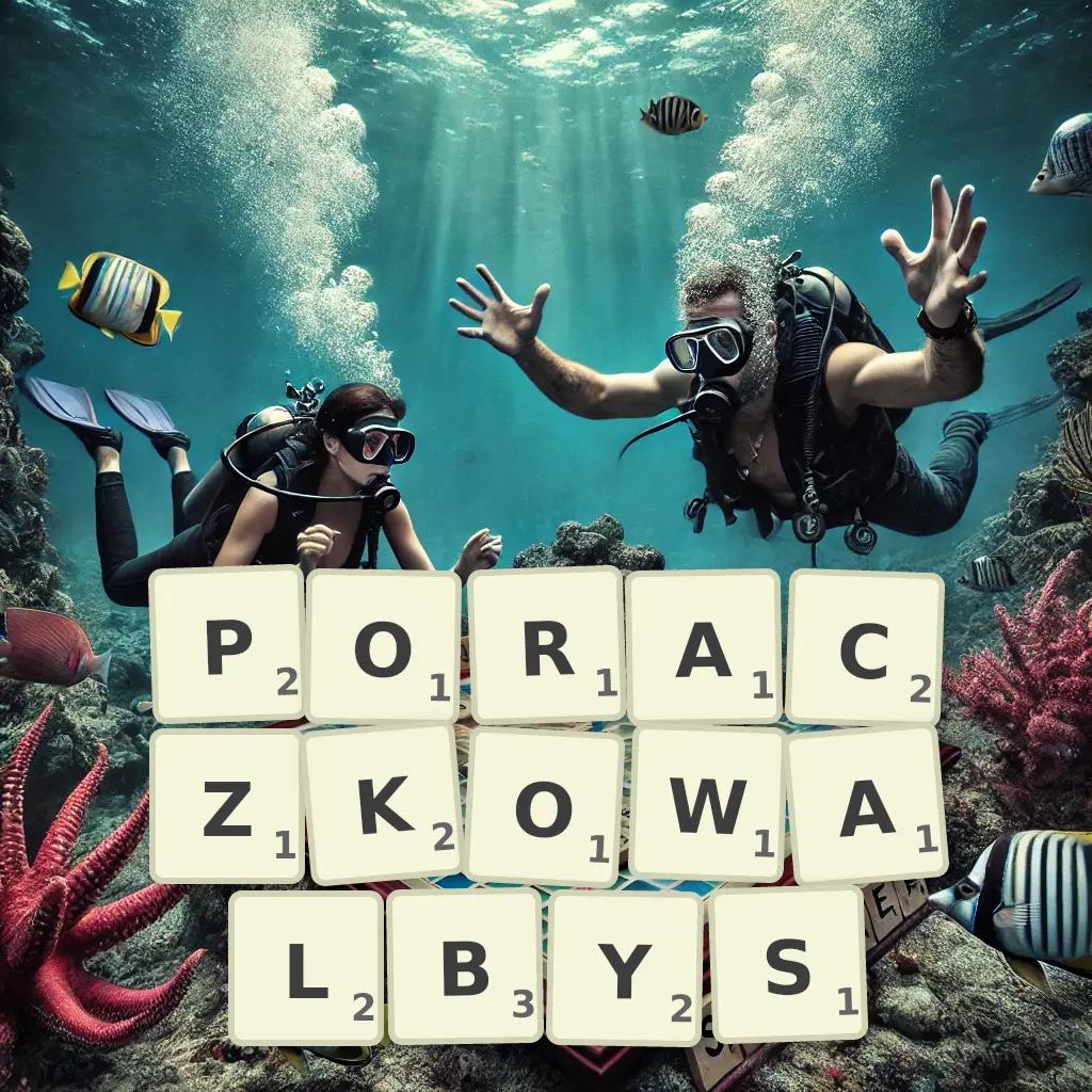 Słowa z liter PORACZKOWAŁBYŚ