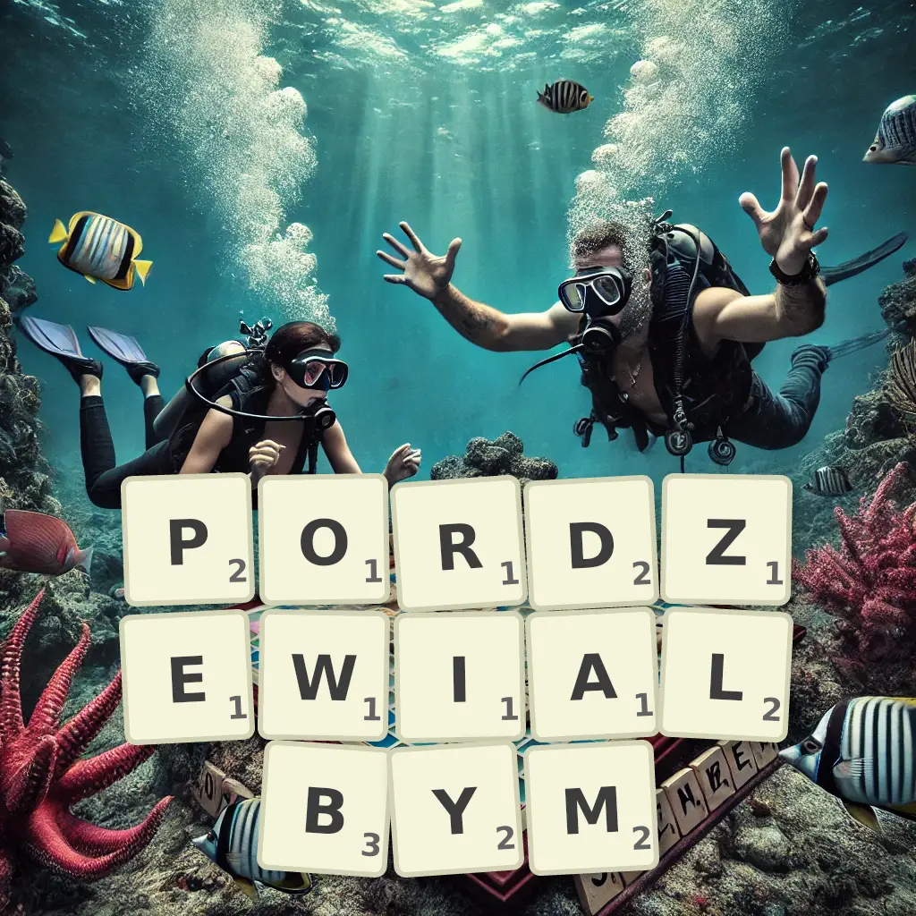 Słowa z liter PORDZEWIAŁBYM