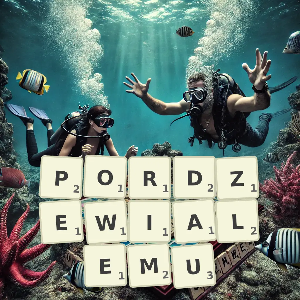 Słowa z liter PORDZEWIAŁEMU