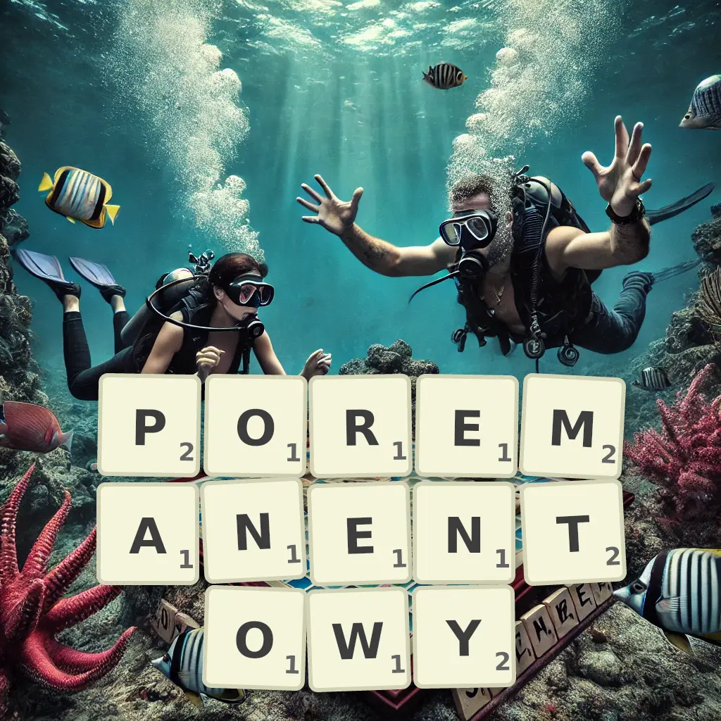 Słowa z liter POREMANENTOWY